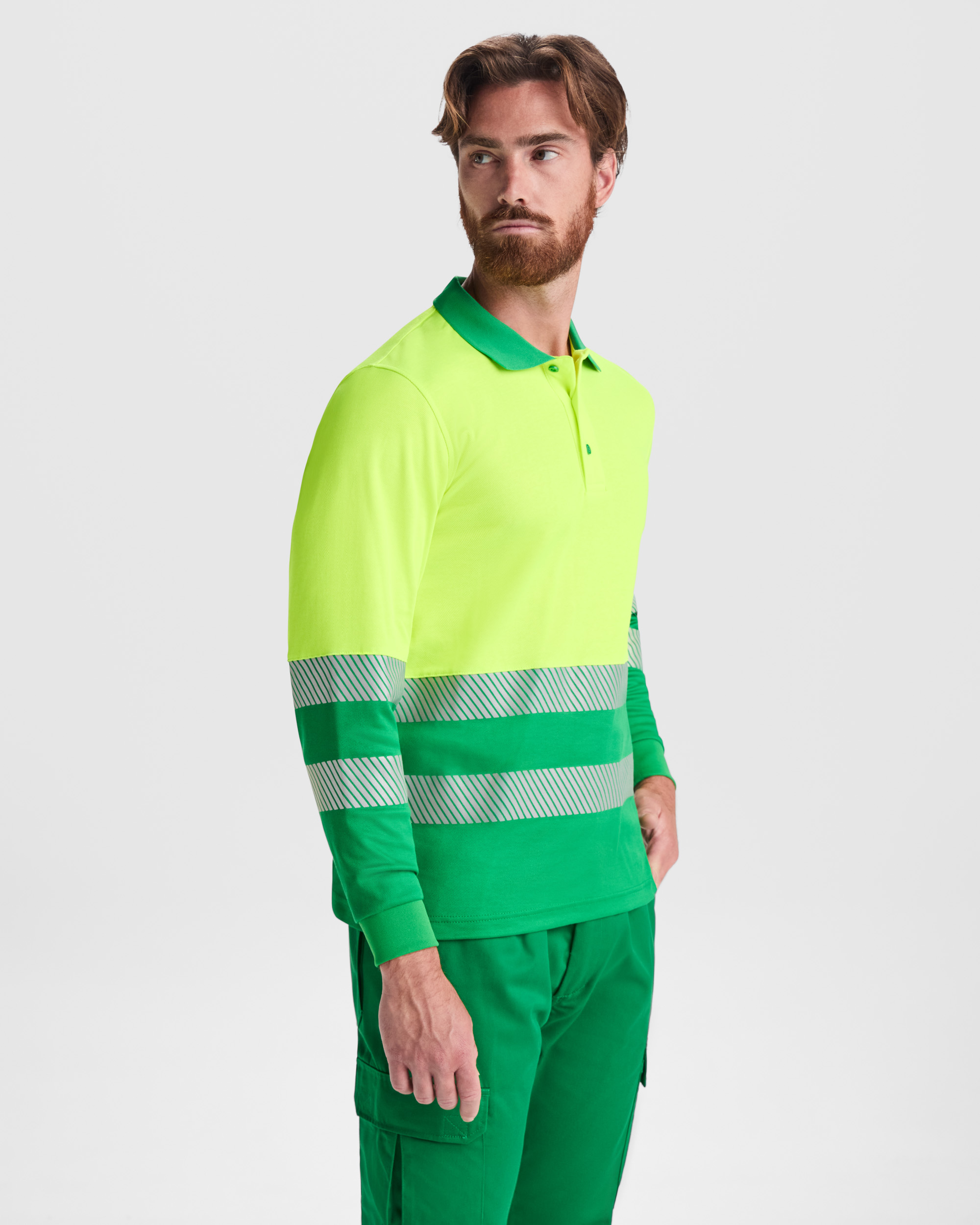 Chaleco Alta Visibilidad Roly Atrio Ls 9319 Hombre