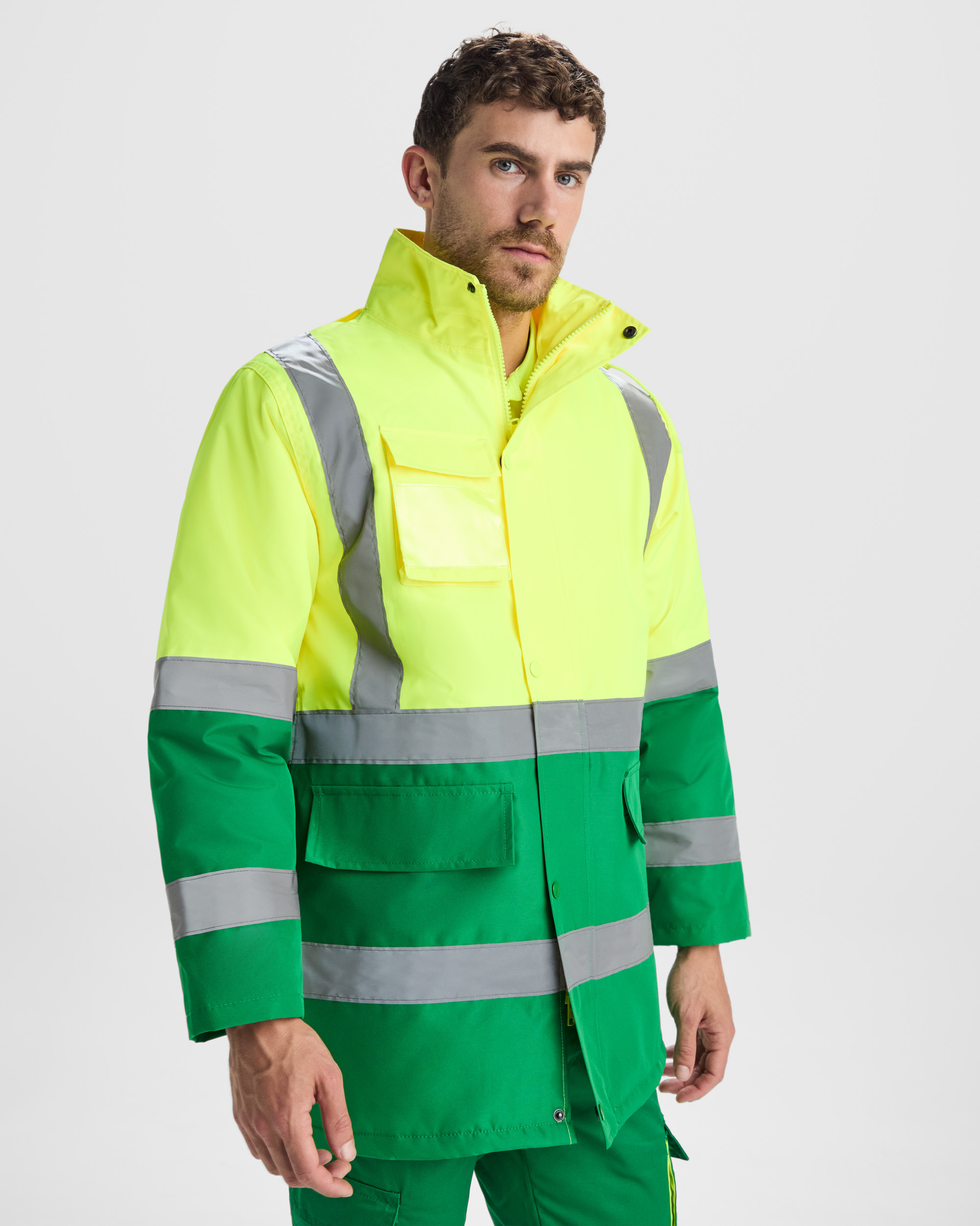 Chaleco Alta Visibilidad Roly Merak 9320 Hombre